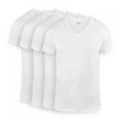 Mens Basic Tee V Neck